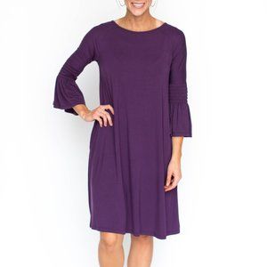 Agnes & Dora™ Bloom Dress in Plum XXS Purple NWT